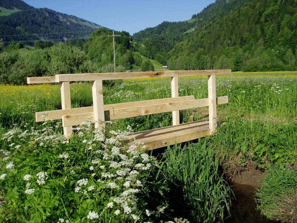 Barfußweg in Bizau im Bregenzerwald