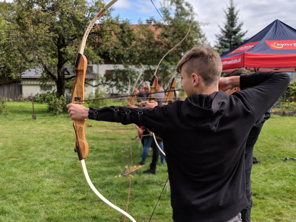 Bogenschießen im Aktivzentrum Bregenzerwald