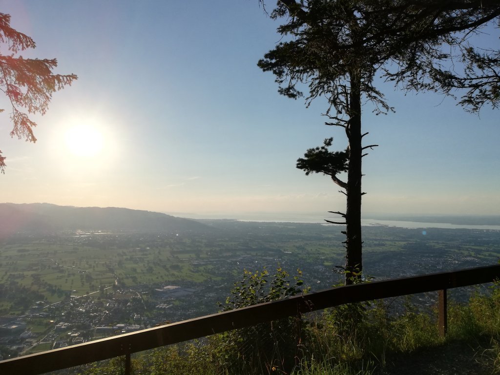 Sonnenuntergang am Karren in Dornbirn