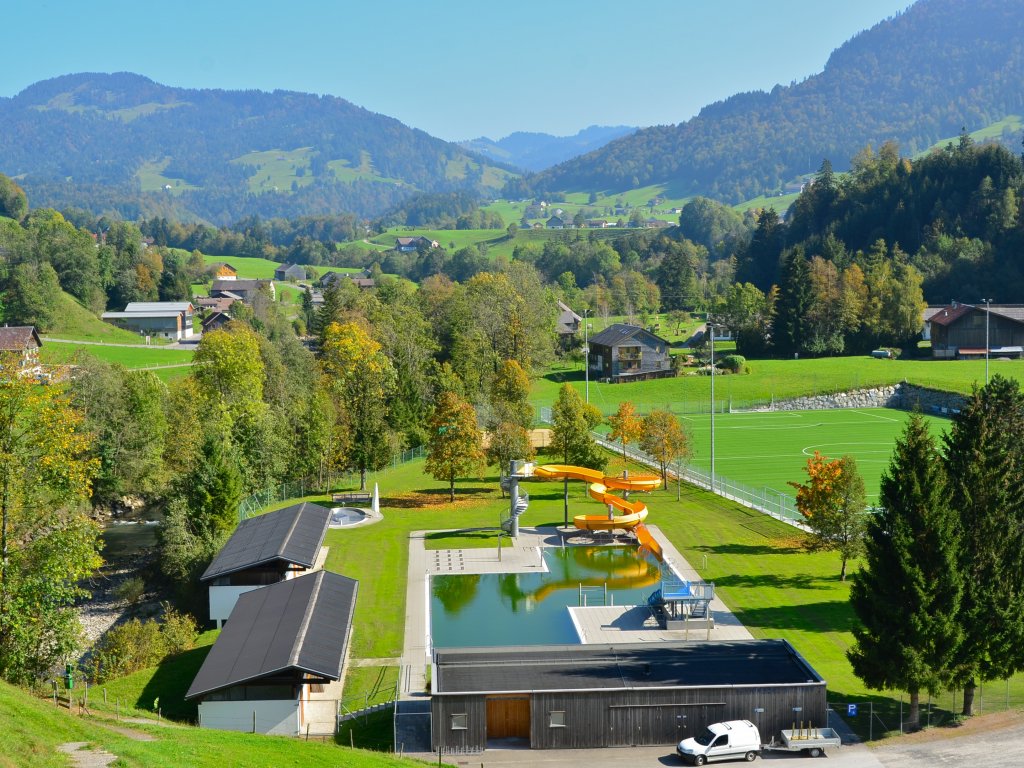 Schwimmbad in Hittisau im Bregenzerwald